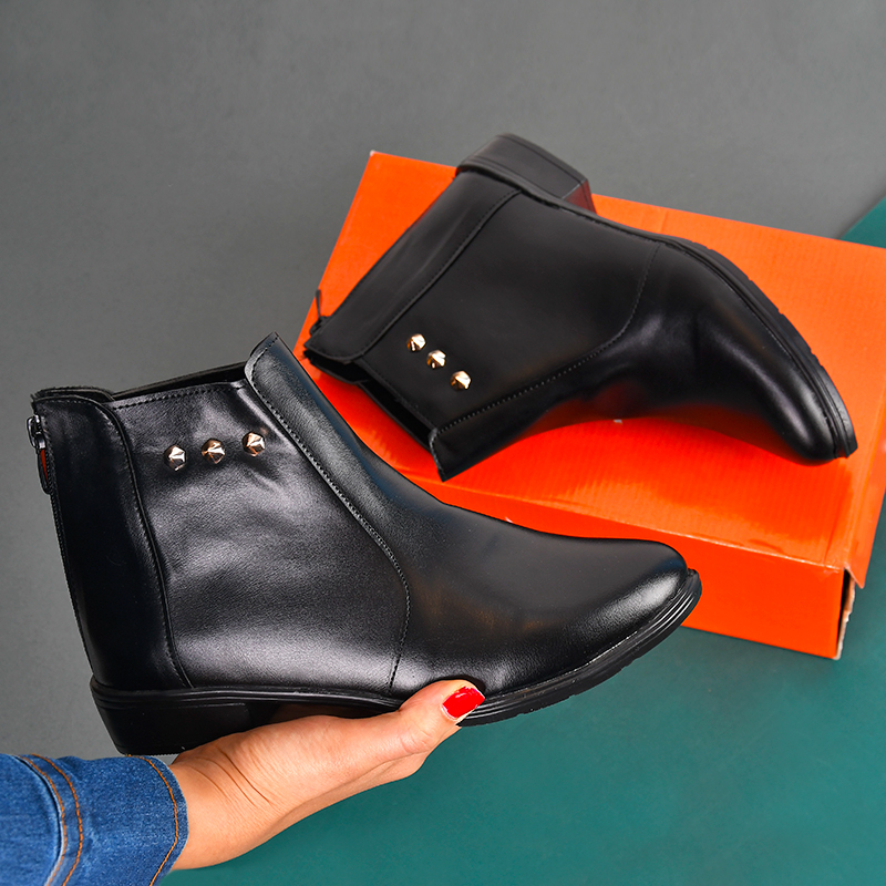 نيم بوت زنانه مشكي مدل Tarane