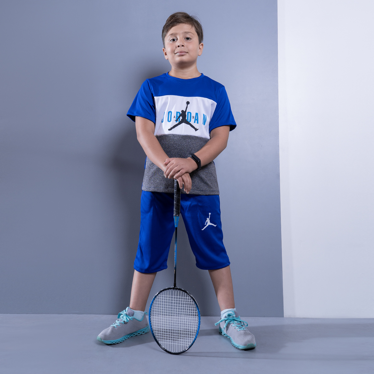 ست بچه گانه تیشرت شلوارک Jordan مدل Z169