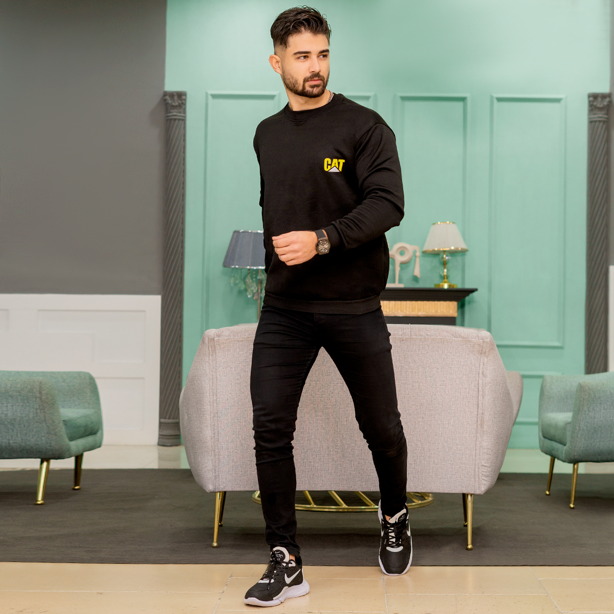 دورس مردانه مشکیCat مدل Kiti