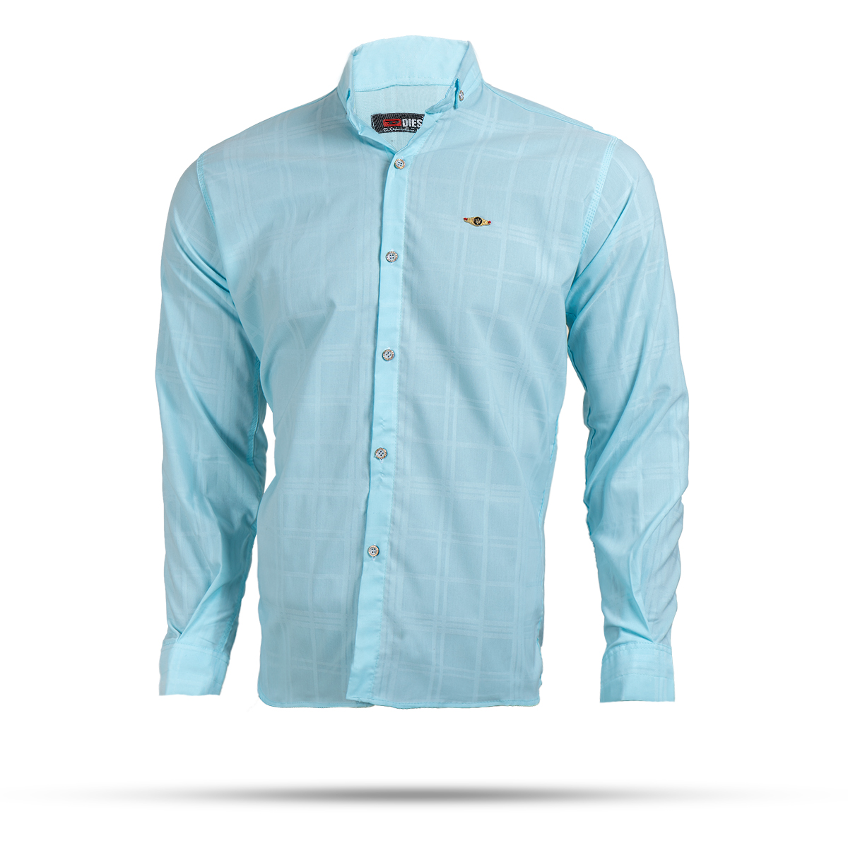 پیراهن مردانه آبی مدلFarzin