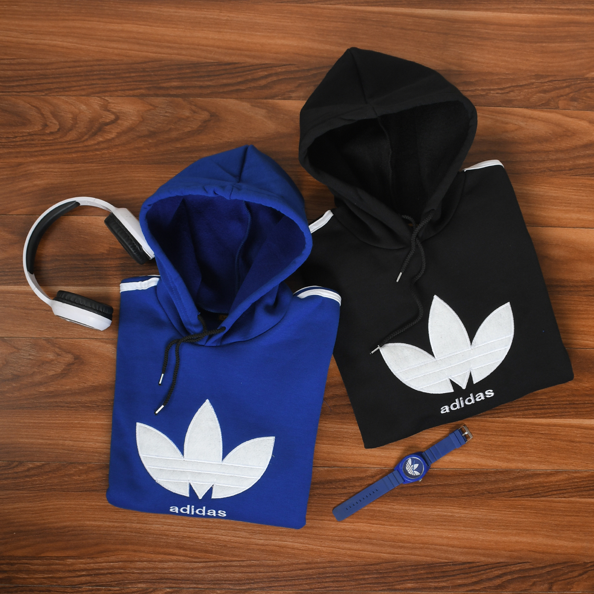 هودی مردانه Adidas خردلی مدل Patrick