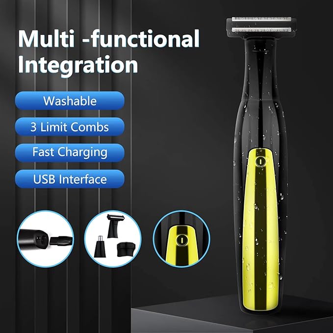 ژیلت شارژی سه کاره ضد آب